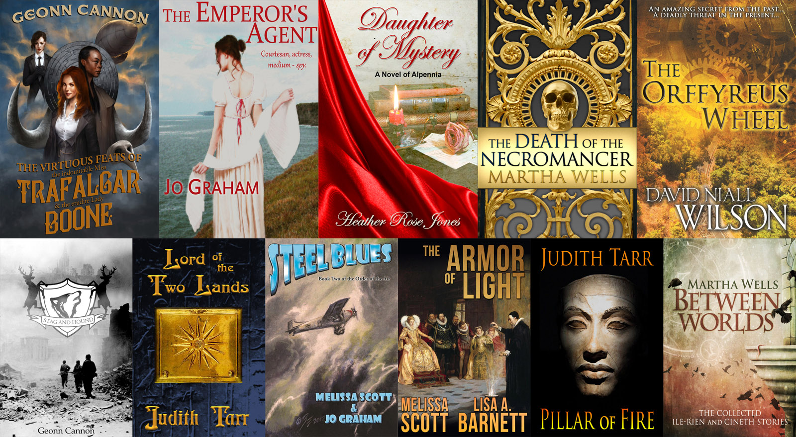 Historic Fantasy StoryBundle book covers