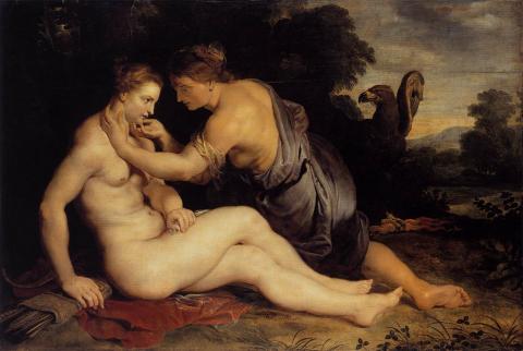 "Jupiter and Callisto" by Peter Paul Rubens 1613